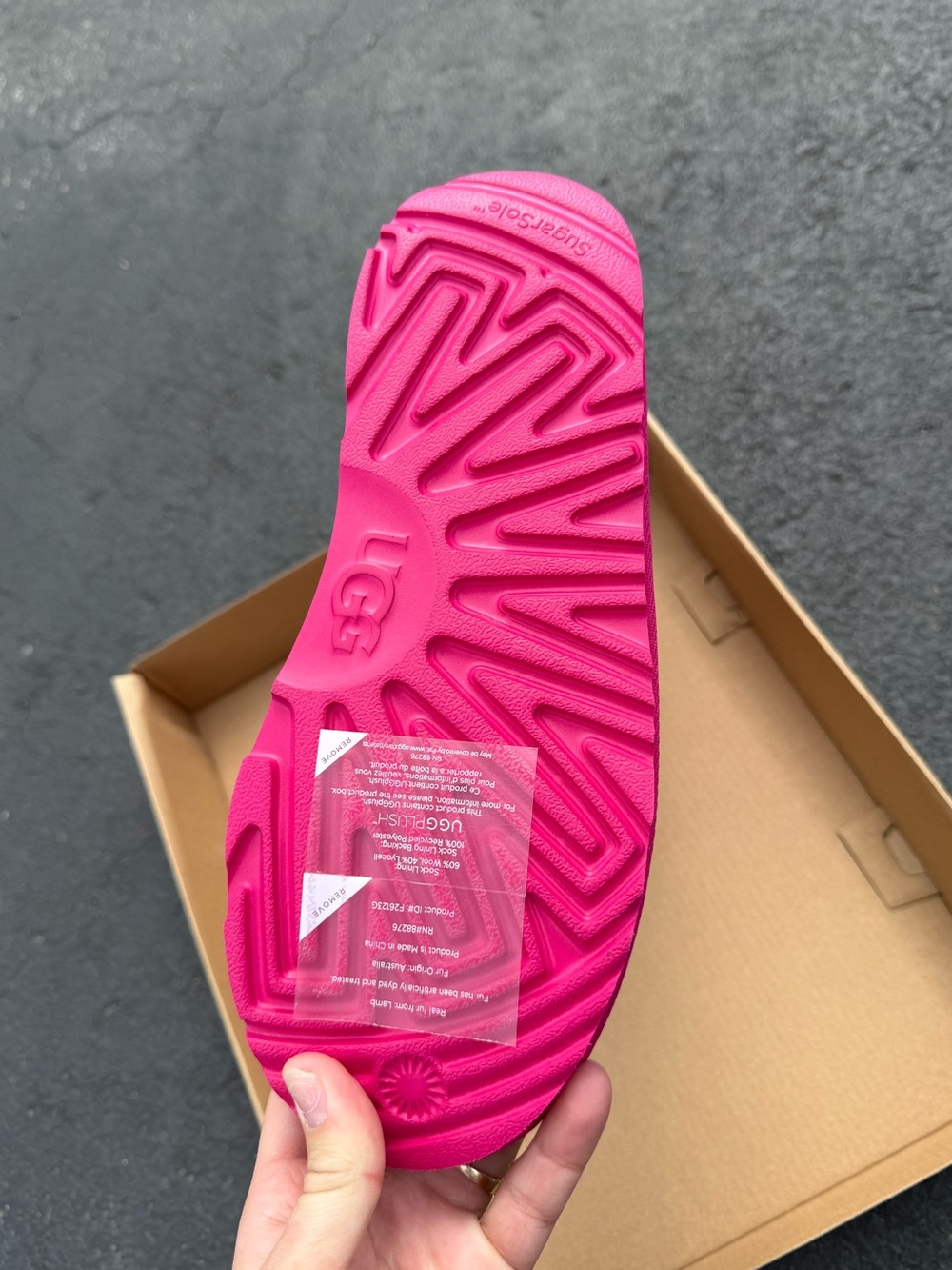 BRAND NEW UGG Hot Pink big girl boots